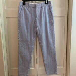 Ralph Lauren Pants | Blue and White Seersucker | Size 2